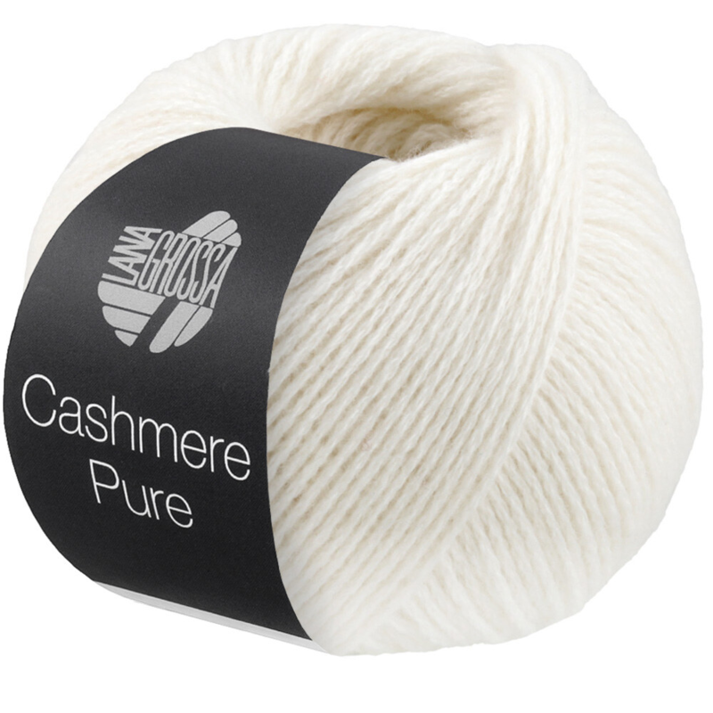 Lana Grossa Cashmere Pure 09 White