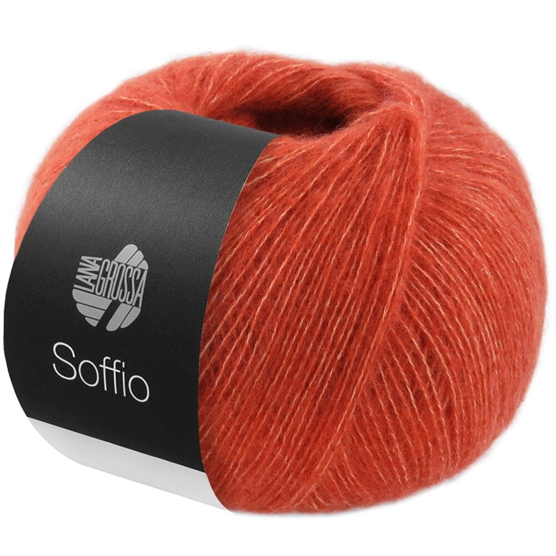 Lana Grossa Soffio 05 Rust orange