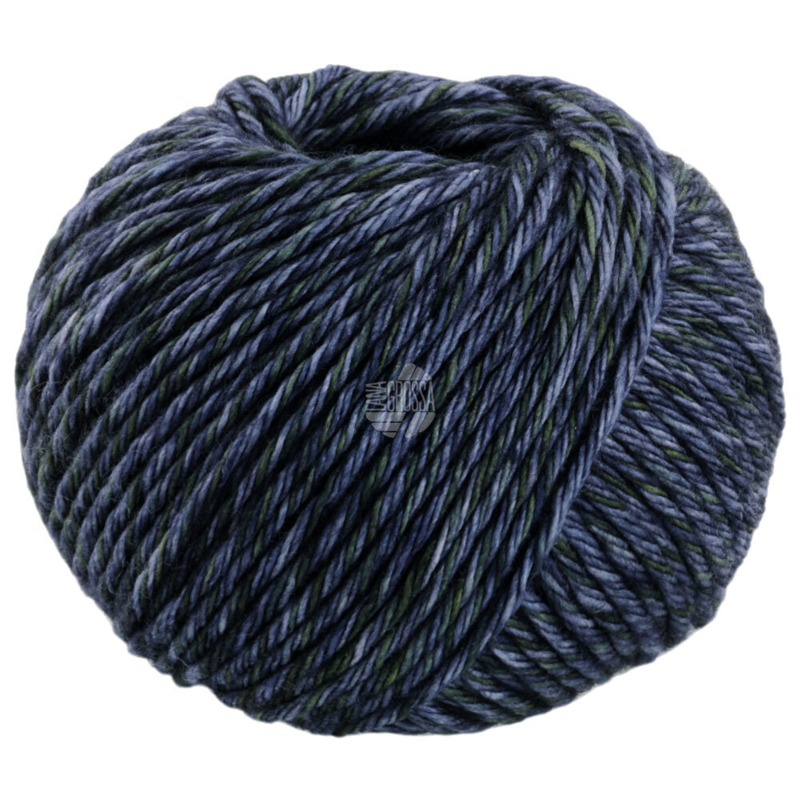 Lana Grossa Vintage Chunky 05 Dark green/Dark blue