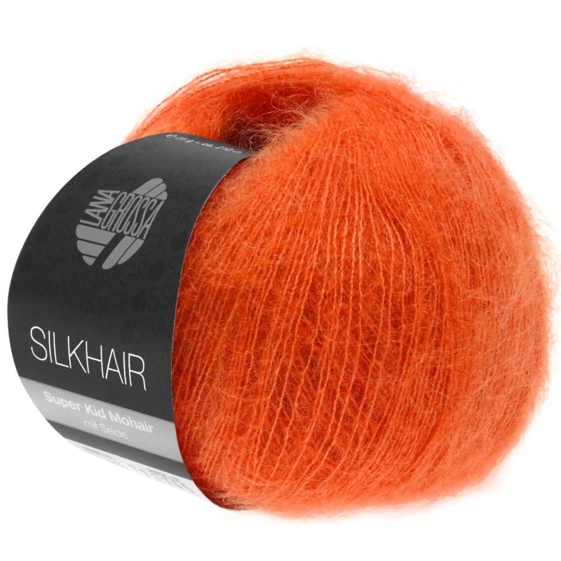 Lana Grossa Silkhair 136 Dark Orange