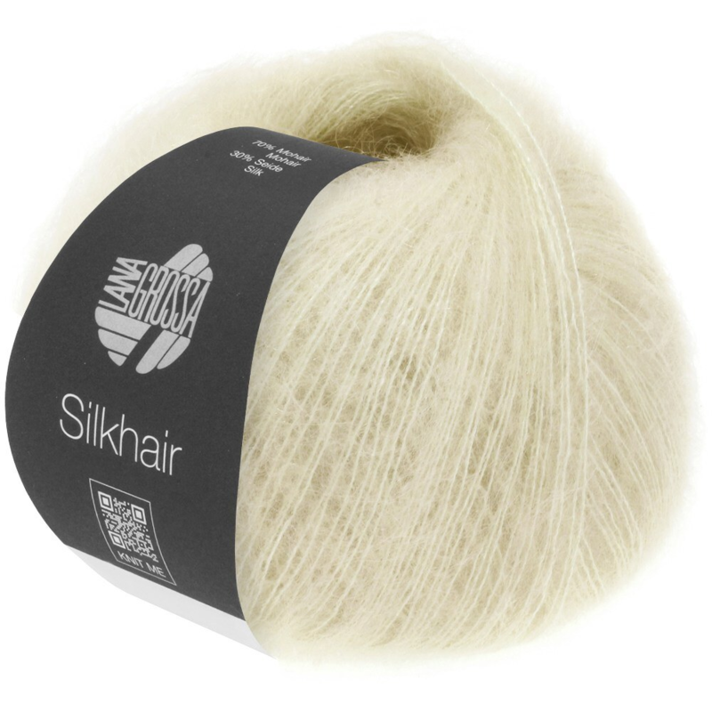 Lana Grossa Silkhair 052 Raw White