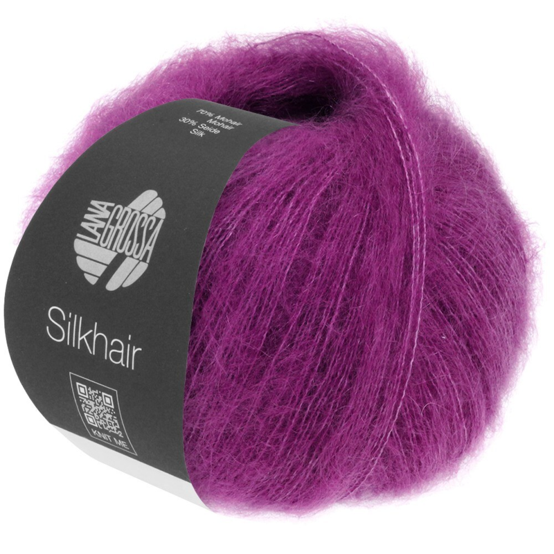 Lana Grossa Silkhair 197 Purple Red