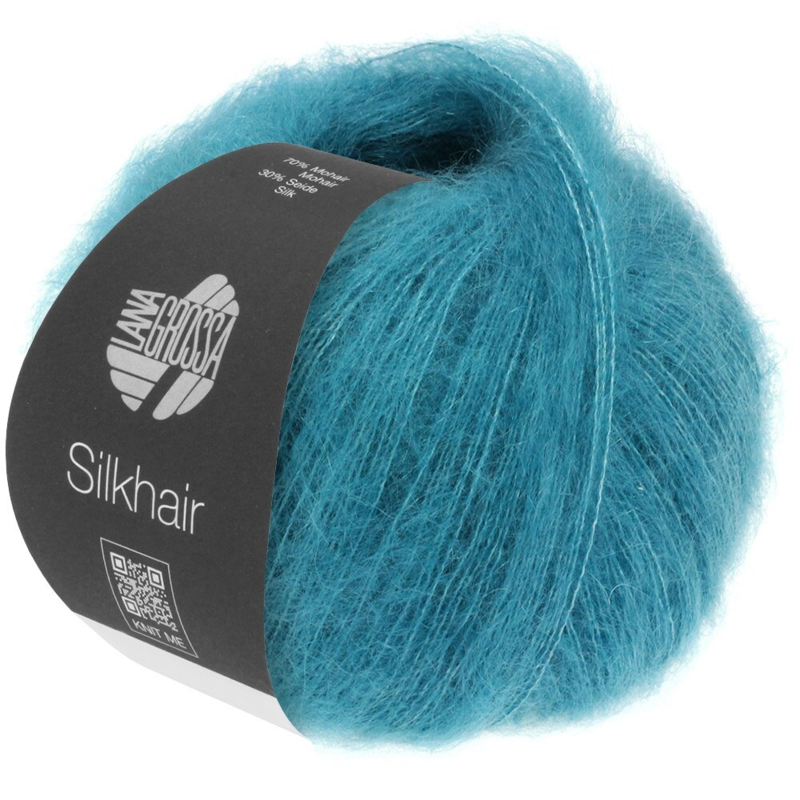 Lana Grossa Silkhair 203 Azure Blue