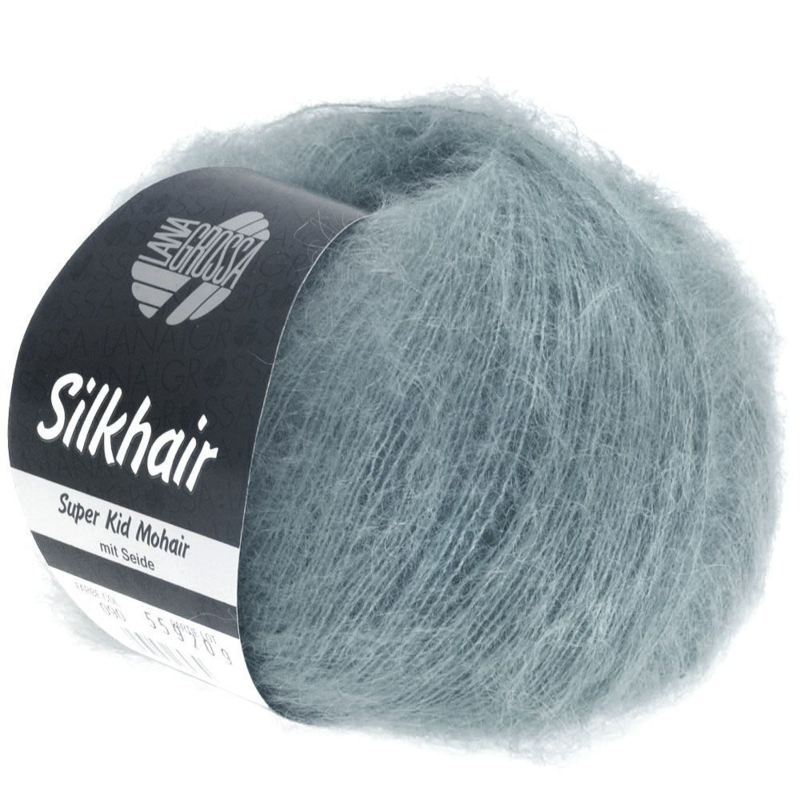 Lana Grossa Silkhair 094 Graphite Grey