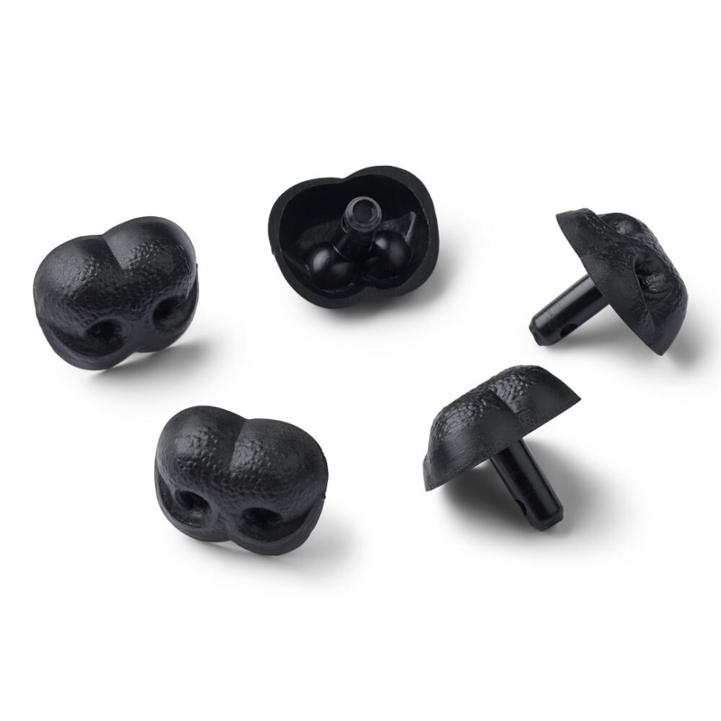 HobbyArts Safety Nose, Black 5 pcs 23 mm