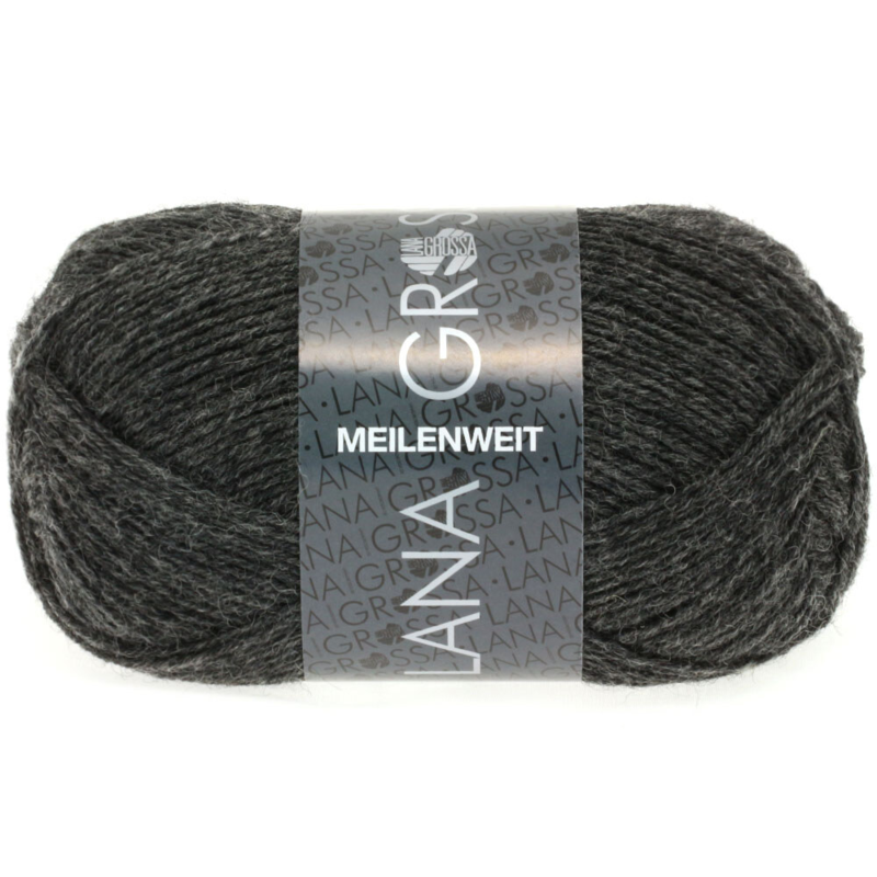 Lana Grossa Meilenweit 50 1105 Anthracite