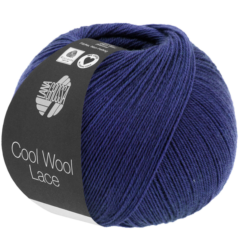 Lana Grossa Cool Wool Lace 53 Navy