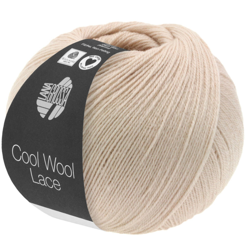 Lana Grossa Cool Wool Lace 13 Light Beige