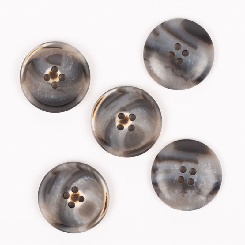 DROPS Imitated Wood (Mocha), Button, 23 mm (No. 702)