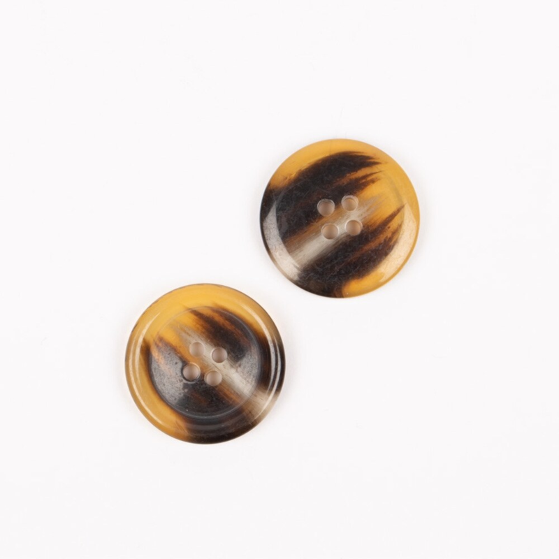 DROPS Imitated Horn (Caramel), Button, 23 mm (No. 710)