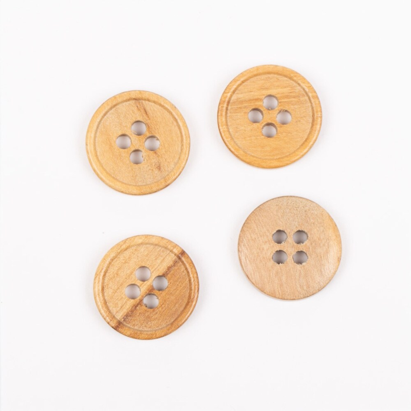 DROPS Olive Wood (Edge), Button, 20 mm (No. 808)