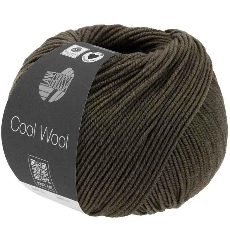 Lana Grossa Cool Wool Mélange 1429 Dark olive heather