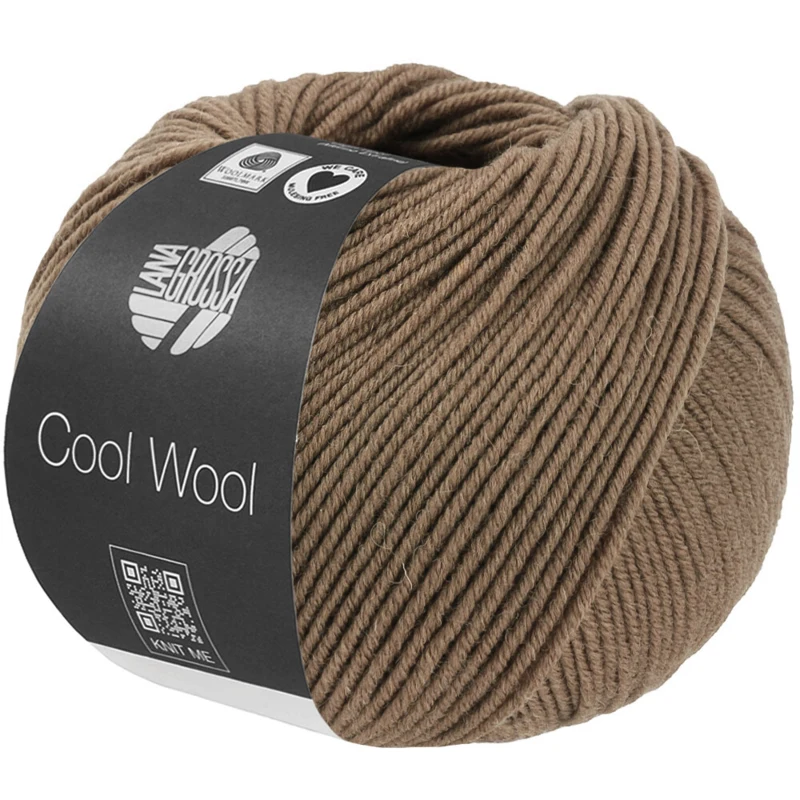 Lana Grossa Cool Wool Mélange 1508 Taupe heather