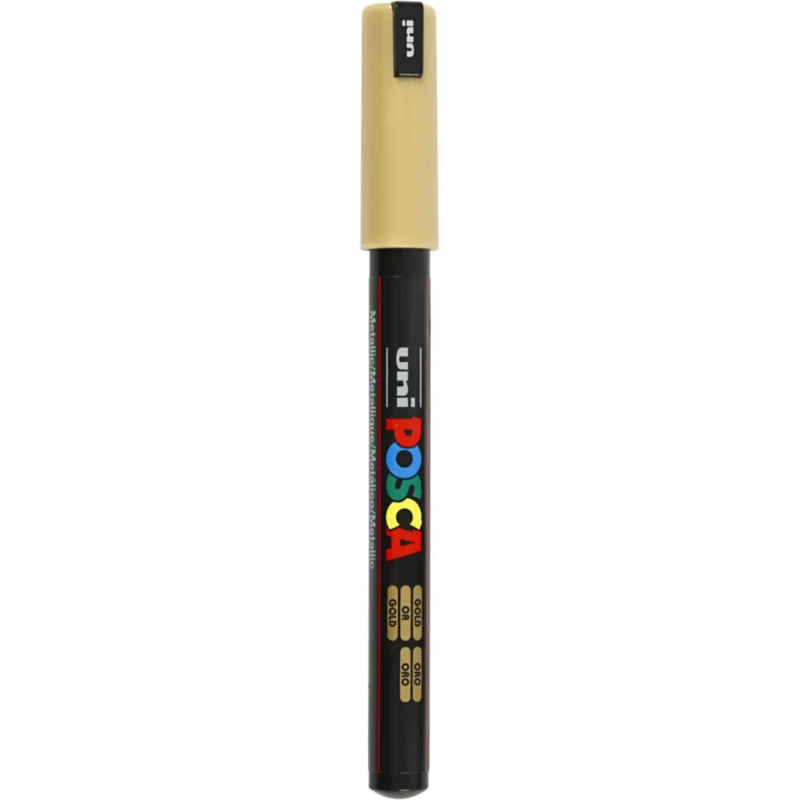 Posca Marker, 0.7 mm, 1 pc. Gold