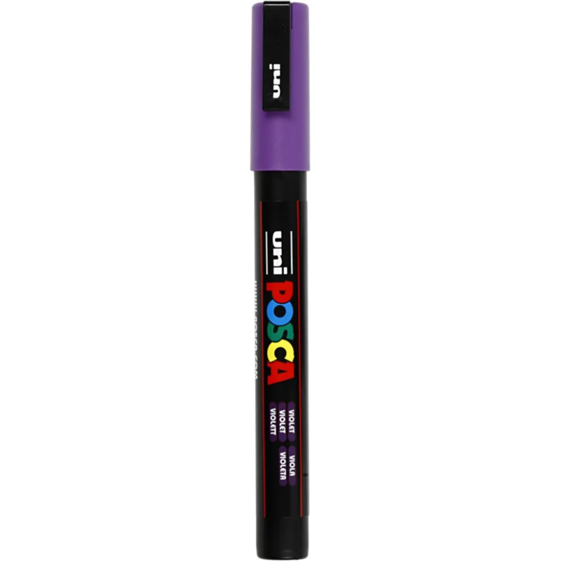 Posca Marker, 0.9-1.3 mm, 1 pc. Violet