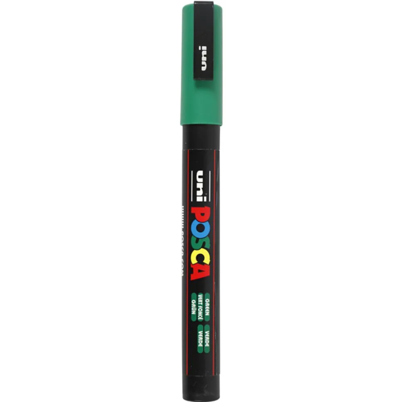 Posca Marker, 0.9-1.3 mm, 1 pc. Green