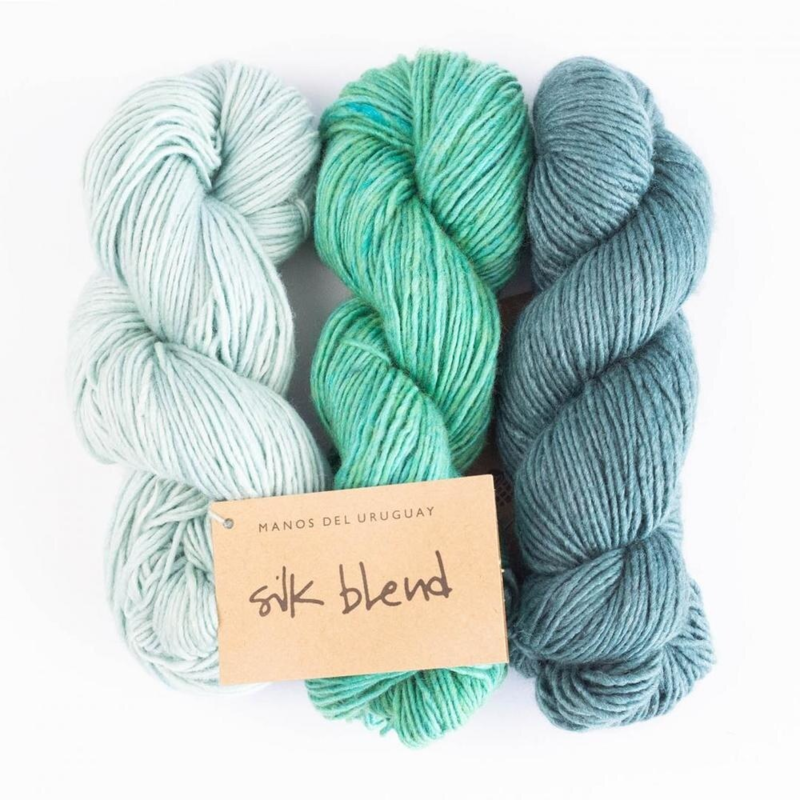 Manos del Uruguay Silk Blend Solid Handdyed