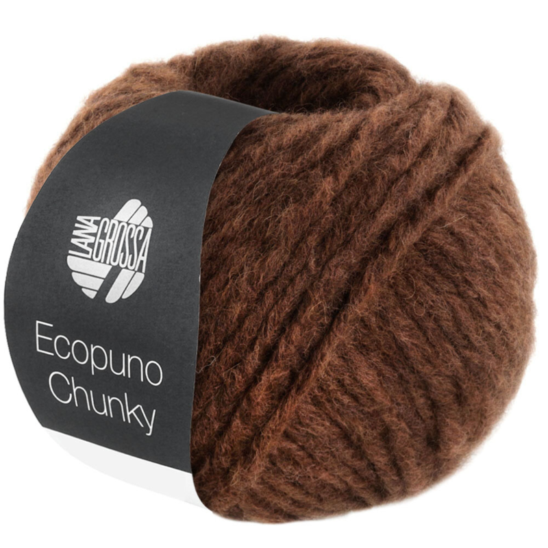 Ecopuno Chunky 140 Chocolate brown