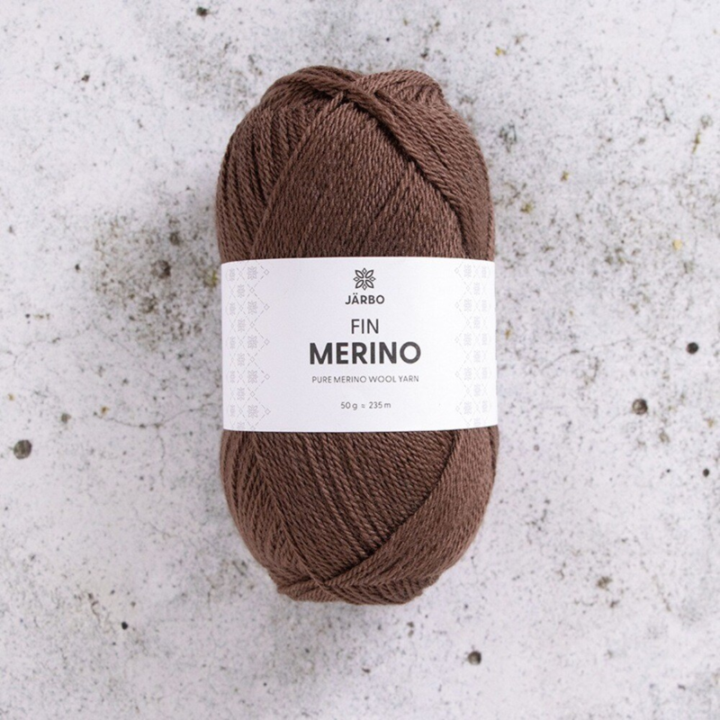 Järbo Fin Merino 22 Brown wood