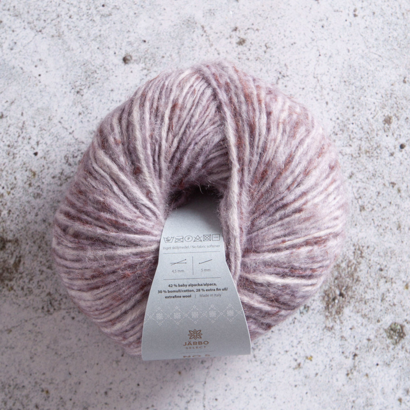 Järbo Select No 5 Botanically Dyed Alpaca Blend 07 Red cabbage