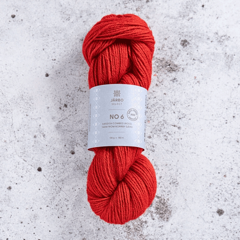 Järbo Select No 6 Swedish Combed Wool 54 Signal crayfish