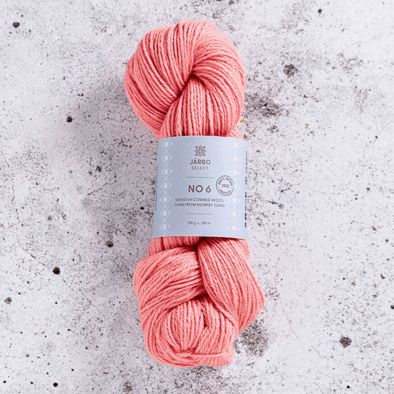 Järbo Select No 6 Swedish Combed Wool 55 Swedish candy