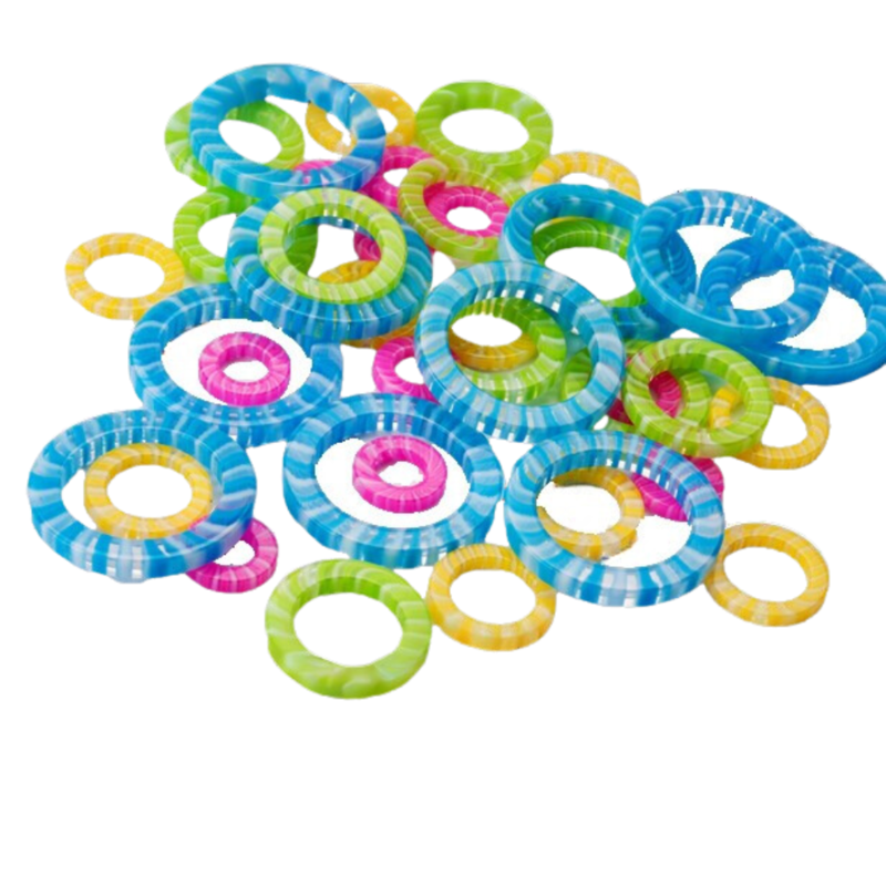 ChiaoGoo Closed Stitch Markers, 40 pcs (US 8-19 / 5.00-15.00 mm)