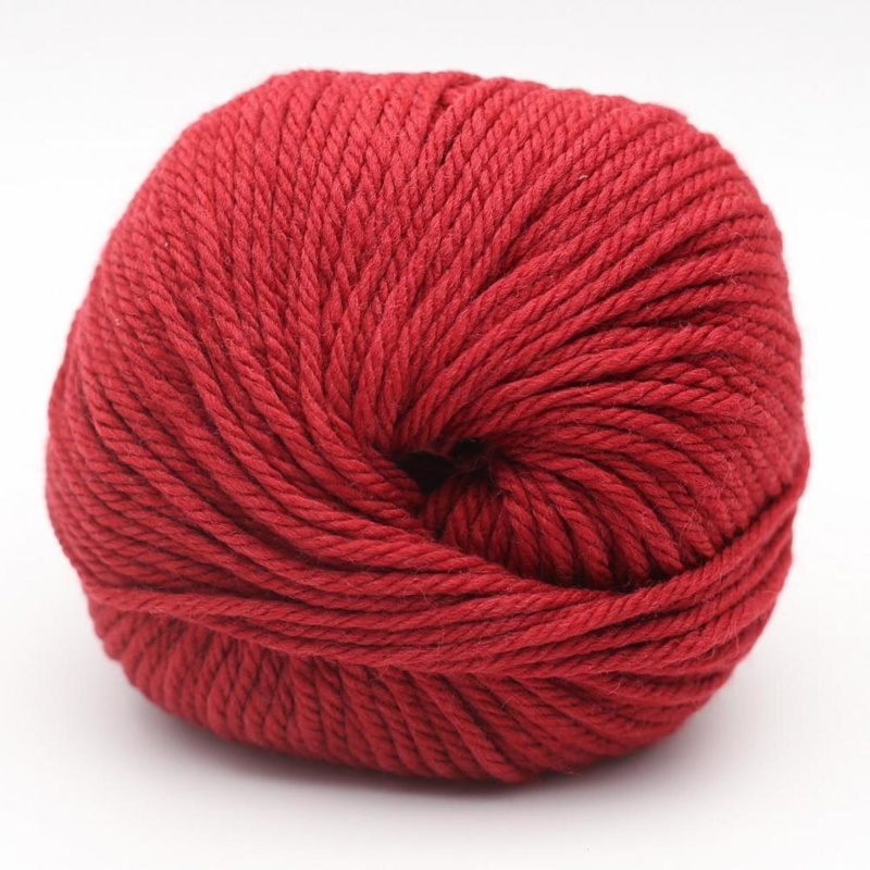 Kremke The Merry Merino 70 GOTS 12 Wine Red