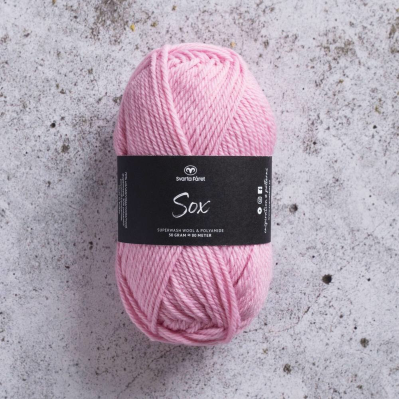 Svarta Fåret Sox 50 g 241 Pink candy