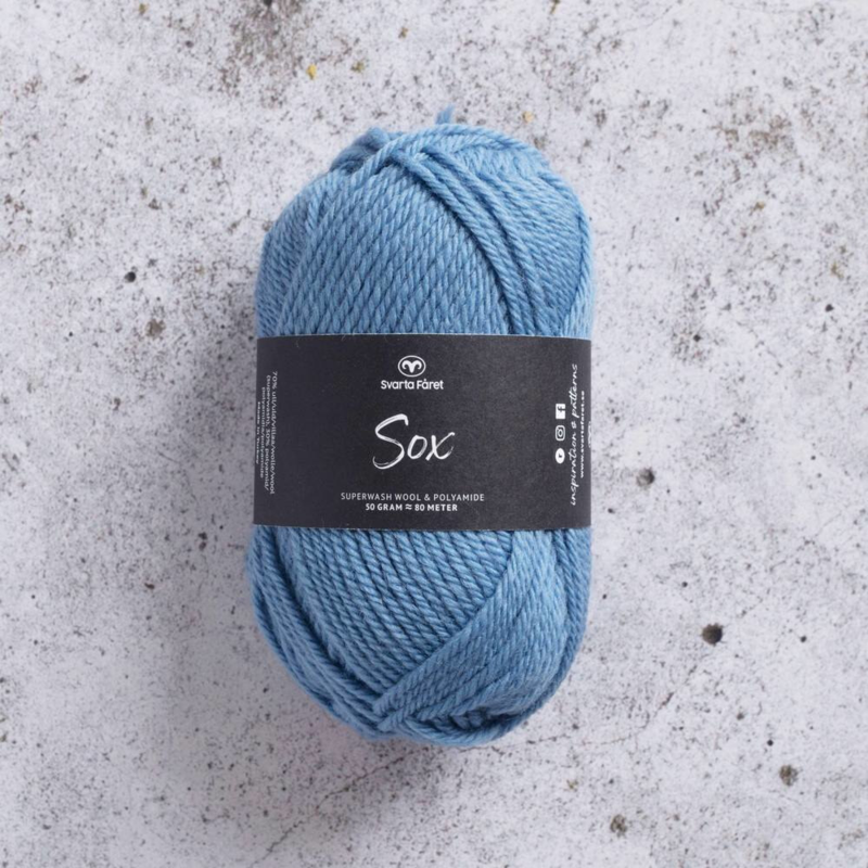 Svarta Fåret Sox 50 g 268 Airy blue