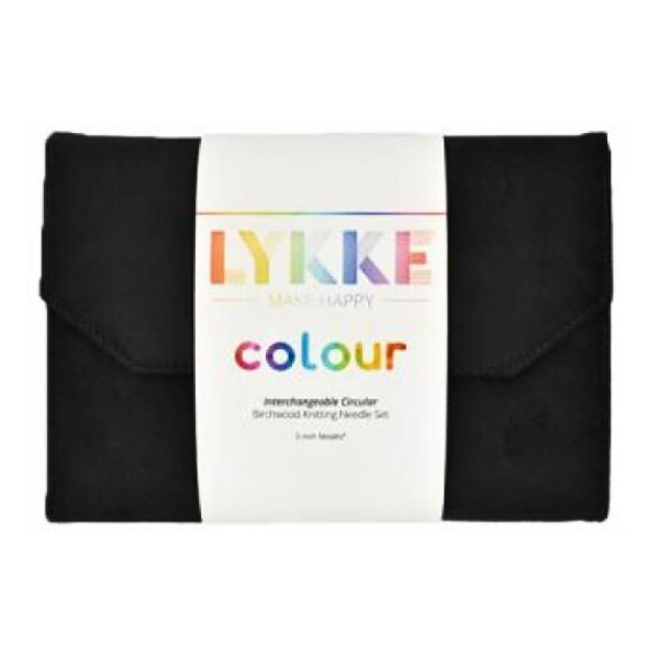 LYKKE Interchangeable Circular Needle Set Colour, Black, 13"