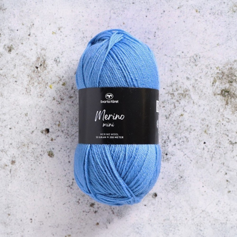 Svarta Fåret Merino Mini 11 Wave splashes