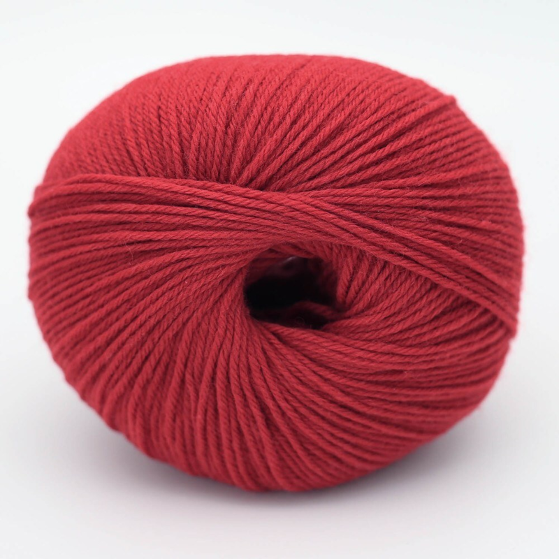 Kremke The Merry Merino 220 GOTS 35 Tomatenrot