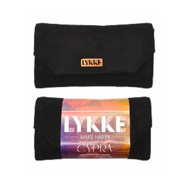 LYKKE Interchangeable Circular Needle Set Cypra, Black, 3.5"