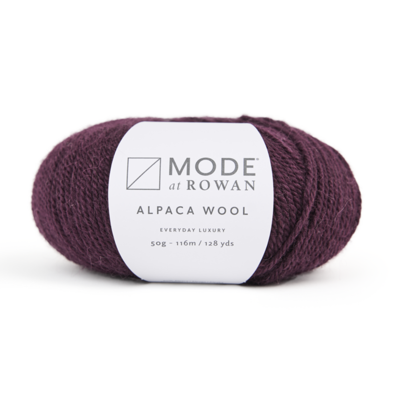 Mode at Rowan Alpaca Wool 020 Currant