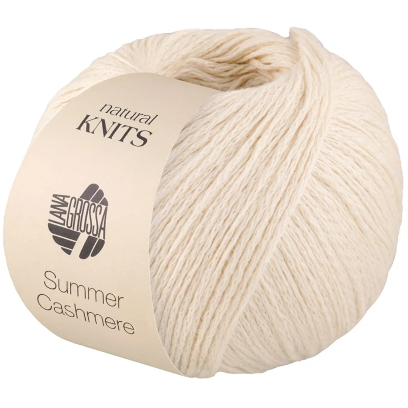Lana Grossa Summer Cashmere 02 Cream