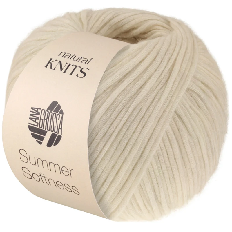 Lana Grossa Summer Softness 26 Chalk white