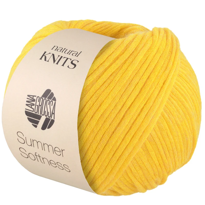 Lana Grossa Summer Softness 21 Egg yolk yellow