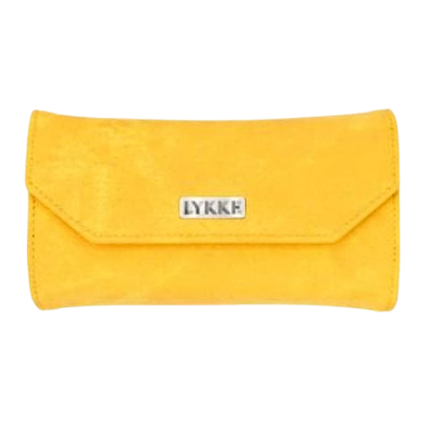 LYKKE Interchangeable Circular Needle Set Umber, Yellow, 3.5"
