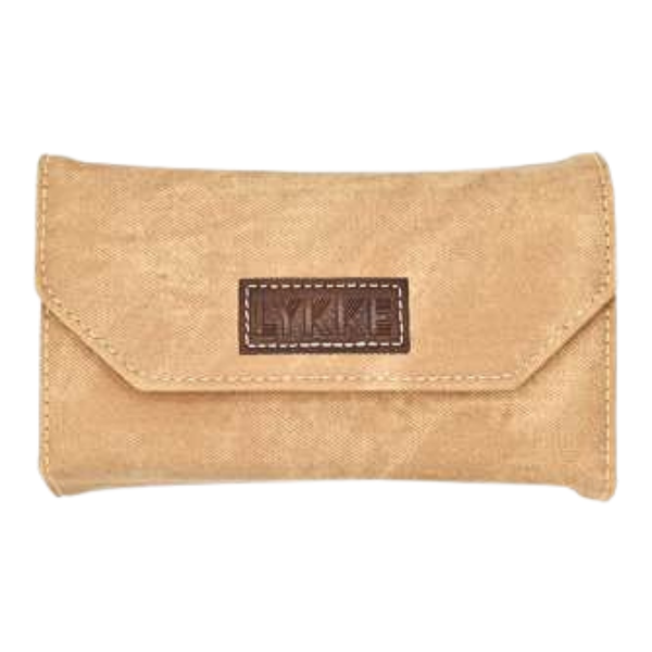 LYKKE Interchangeable Circular Needle Set Naturale, Tan, 3.5"