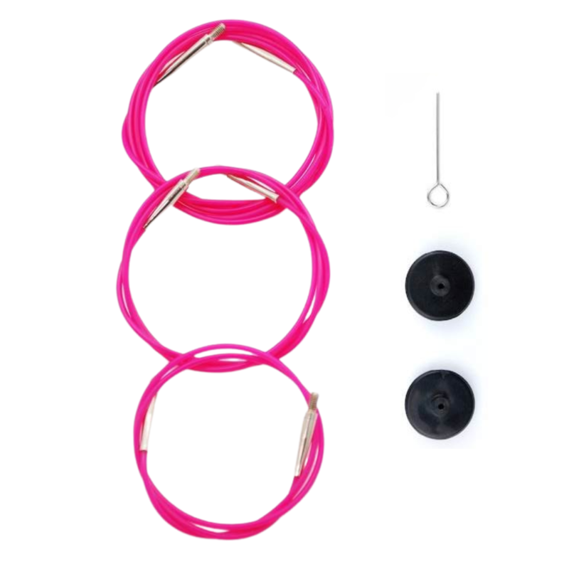 LYKKE Swivel Cable Pink (40–150 cm)