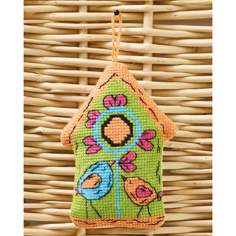 Birdhouse green 7 x 9 cm / 2.76 x 3.54 in