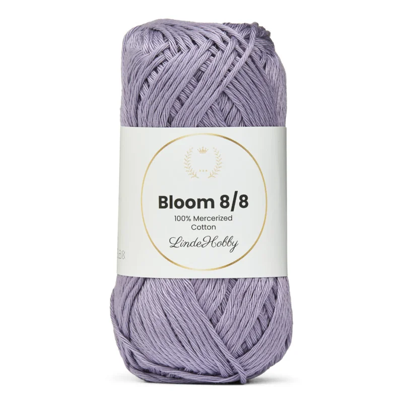 LindeHobby Bloom 8/8 Mercerized Cotton 12 Light Lilac