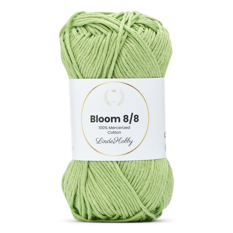 LindeHobby Bloom 8/8 Mercerized Cotton 18 Lime