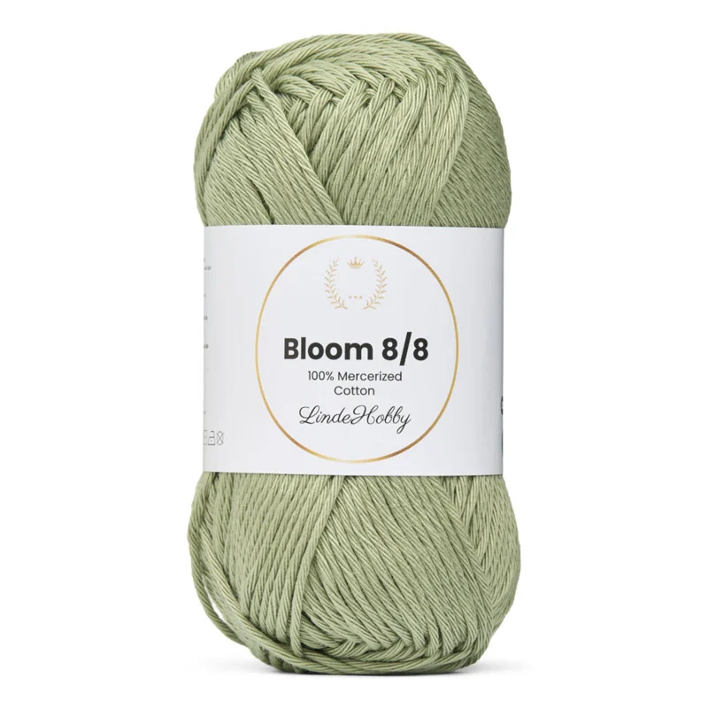 LindeHobby Bloom 8/8 Mercerized Cotton 29 Sage Green