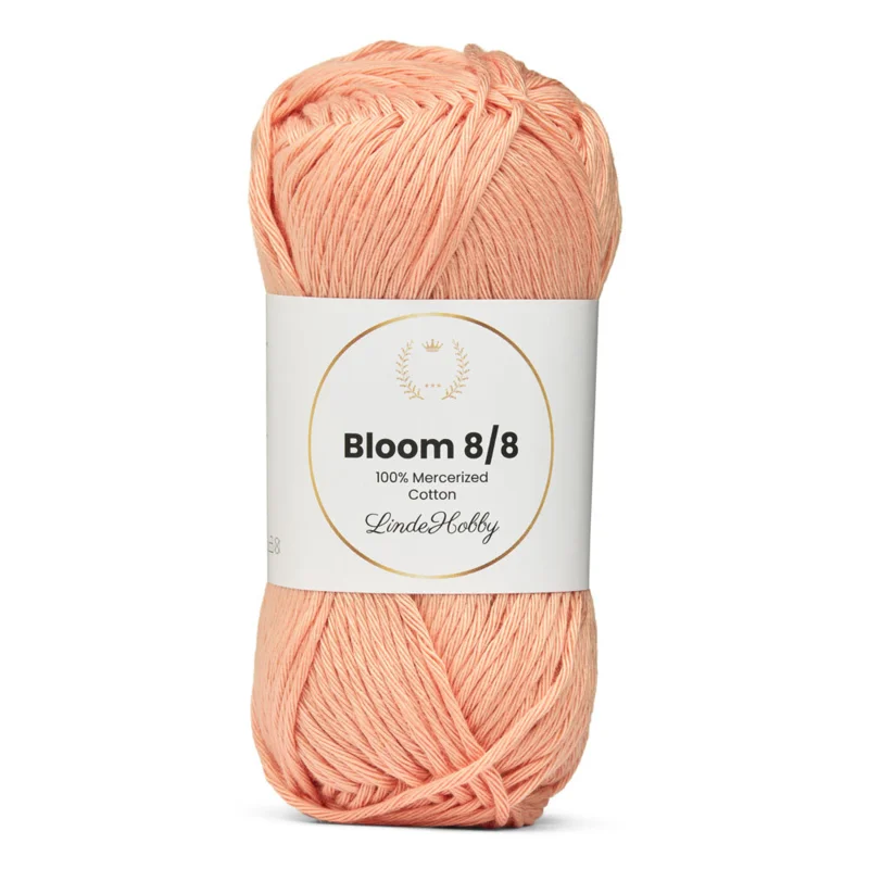 LindeHobby Bloom 8/8 Mercerized Cotton 32 Apricot