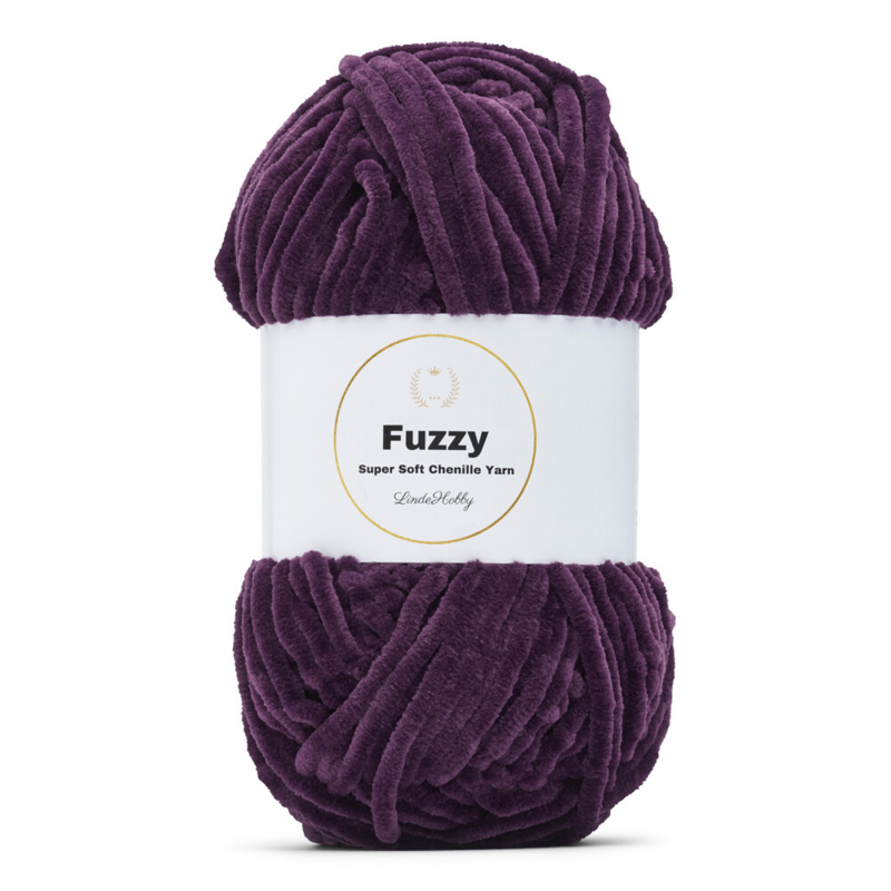 LindeHobby Fuzzy Chenille 15 Plum
