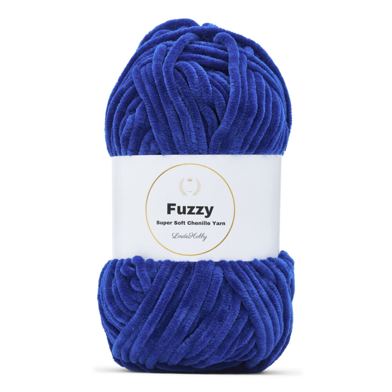 LindeHobby Fuzzy Chenille 26 Sax Blue