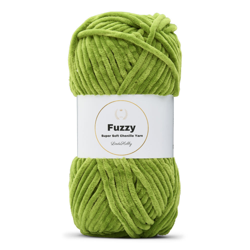 LindeHobby Fuzzy Chenille 32 Grass Green