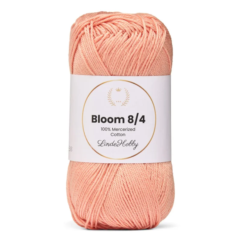 LindeHobby Bloom 8/4 Mercerized Cotton 32 Apricot